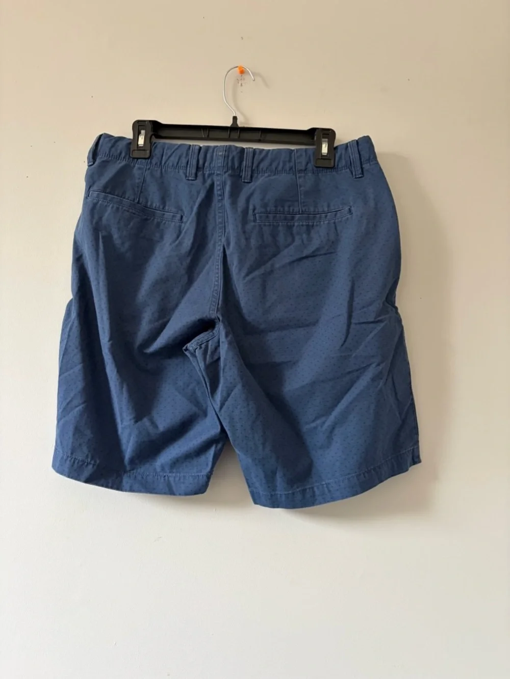 Gap Men's Blue Dot Vintage Wash Cotton Casual Shorts